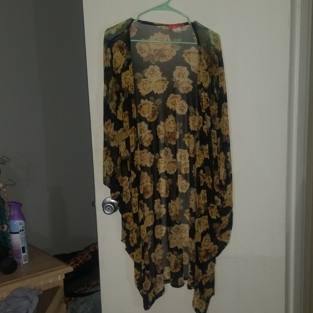 Rainbow cardigan size 3 x